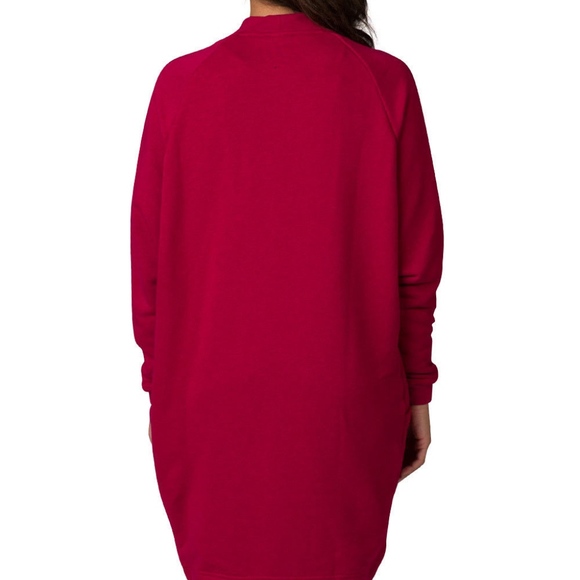 Nike Womens Modern Cardigan 805523 Noble Red - Picture 2 of 3